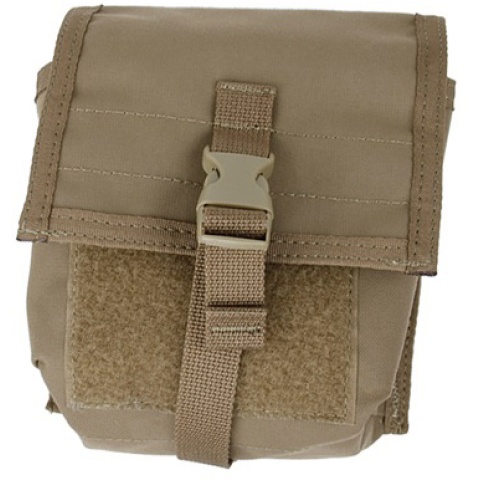 AMA Airsoft Tactical MOLLE NVG Battery Pouch - COYOTE BROWN