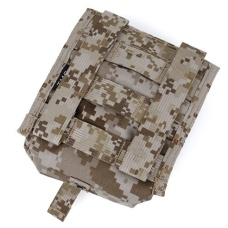 AMA Airsoft Tactical MOLLE NVG Battery Pouch - DESERT DIGITAL