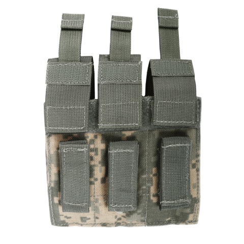 London Bridge Trading ACU MOLLE Pistol Mag Pouch - Holds 3 Magazines