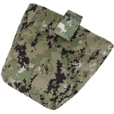 AMA Curve 500D Roll-Up Dump Bag w/ Adhesive Loop - WOODLAND DIGITAL