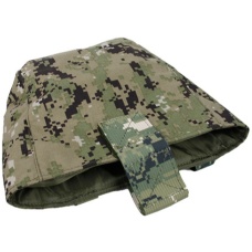 AMA Curve 500D Roll-Up Dump Bag w/ Adhesive Loop - WOODLAND DIGITAL