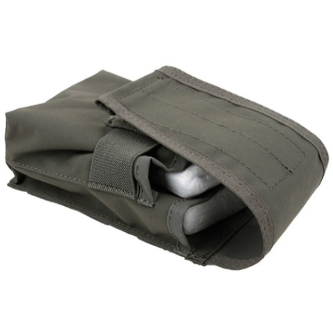 AMA HK417 Airsoft Double Tactical Magazine Pouch - RANGER GREEN