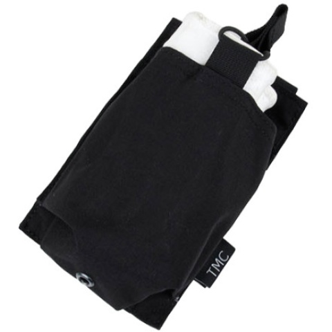 AMA OP HK417 Airsoft Single Tactical Magazine Pouch - BLACK