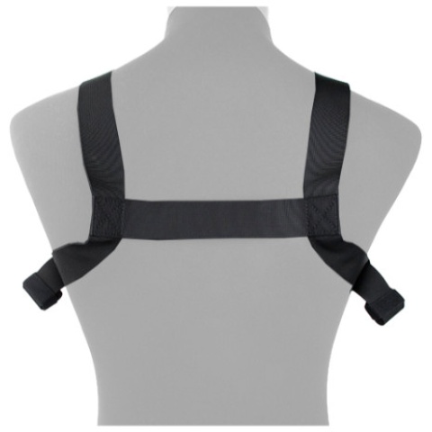 AMA Tactical Cordura Chest Strap Recon Loadout Bag - BLACK