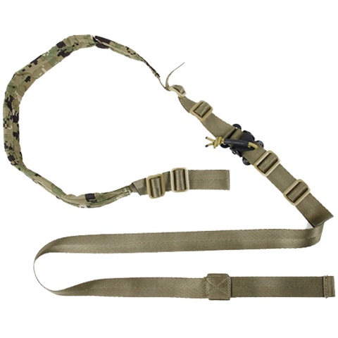 AMA Airsoft DEVGRU Paracord Nylon Sling - WOOD DIGITAL