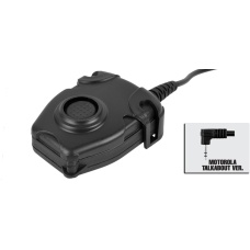 Z-Tactical Zpeltor PTT Military Standard Motorola 1-Pin - BLACK