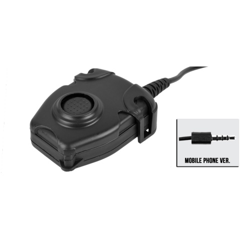 Z-Tactical Zpeltor PTT Military Standard Mobile Phone Version - BLACK