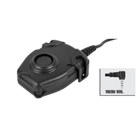 Z-Tactical Zpeltor PTT Military Standard  Yaesu Version - BLACK