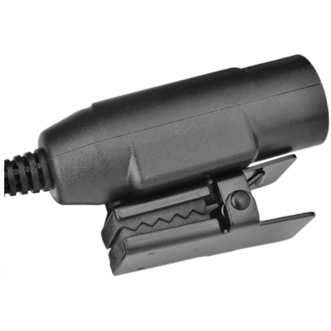 Z-Tactical Zu94 PTT Military Standard Motorola 2-Pin - BLACK