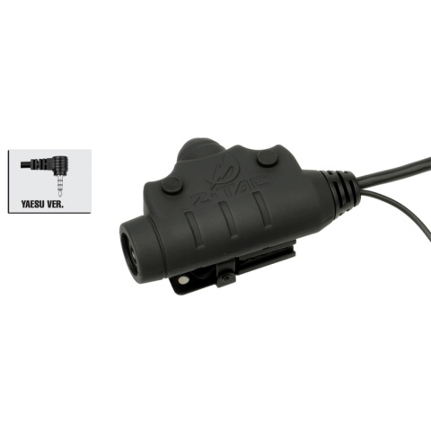 Z-Tactical U94 PTT Headset Accessory - YAESU VERSION - BLACK