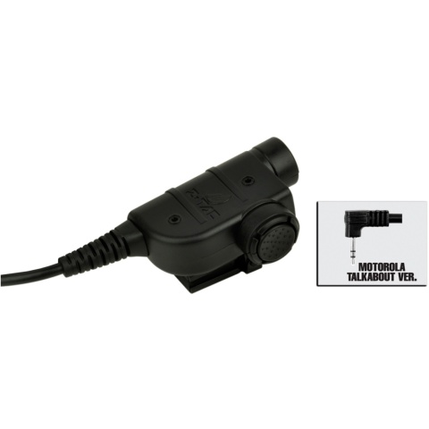 Z-Tactical Zsilynx Releases Chest PTT Motorola 1-Pin - BLACK