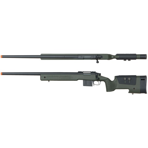 ARES MCM700X Bolt Action Airsoft Sniper Rifle - OD GREEN
