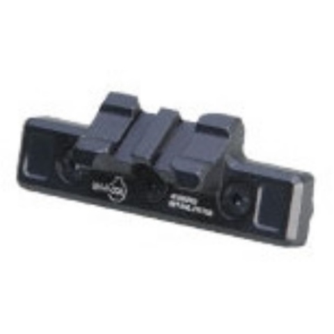 ARES Metal 45 Degree 2-Slot Mount for Keymod System - BLACK