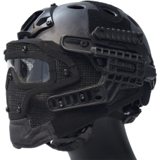 WoSport G4 System Nylon BUMP Helmet Mask w/ Goggles - TYP