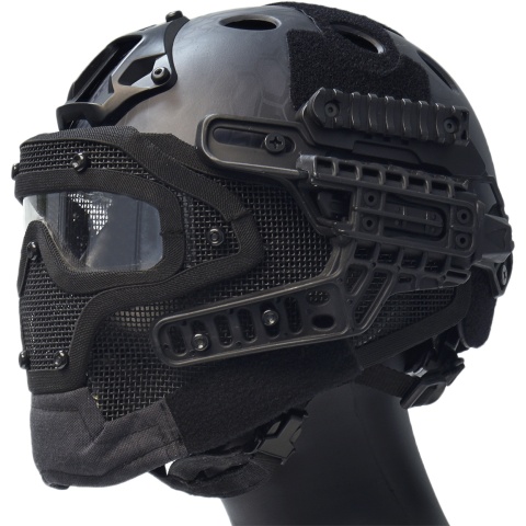 WoSport G4 System Nylon BUMP Helmet Mask w/ Goggles - TYP
