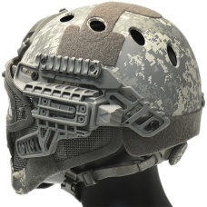 G-Force G4 System Nylon BUMP Helmet Mask w/ Goggles - ACU