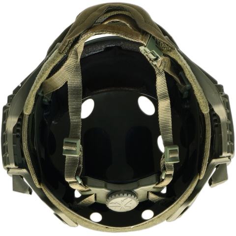 G-Force G4 System Nylon BUMP Helmet Mask w/ Goggles - OLIVE DRAB