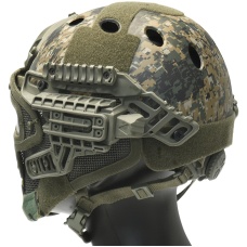 G-Force G4 System Nylon BUMP Helmet Mask w/ Goggles - WOODLAND DIGITAL