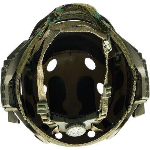 G-Force G4 System Nylon BUMP Helmet Mask w/ Goggles - WOODLAND DIGITAL