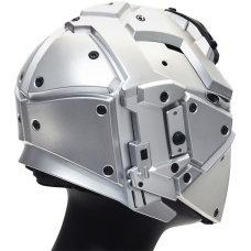 WoSport Tactical Helmet w/ NVG Shroud & Transfer Base - SILVER
