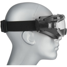 WoSport Tactical TPU Outdoor Aviator Fan Goggles - BLACK