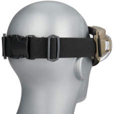 G-Force Tactical TPU Outdoor Aviator Fan Goggles - TAN