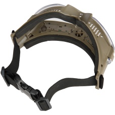 G-Force Tactical TPU Outdoor Aviator Fan Goggles - TAN