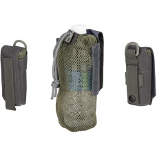 G-Force Tactical 1000D Nylon Folding Water Bottle Bag II - GRAY