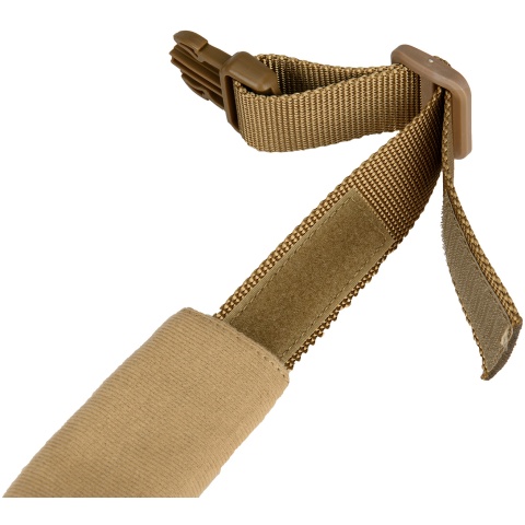 G-Force Reinforced Nylon Dog Collar w/ EVA Handle - TAN