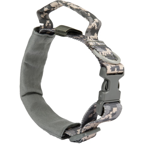 G-Force Reinforced Nylon Dog Collar w/ EVA Handle - ACU