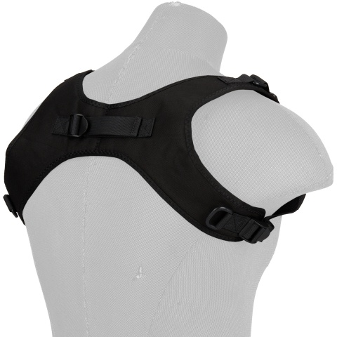G-Force 1000D Nylon Tactical One-Point Sling Vest - BLACK