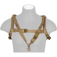 G-Force 1000D Nylon Tactical One-Point Sling Vest - TAN