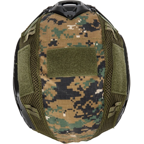 G-Force 1000D Nylon Polyester Bump Helmet Cover (Color: Woodland Digital)