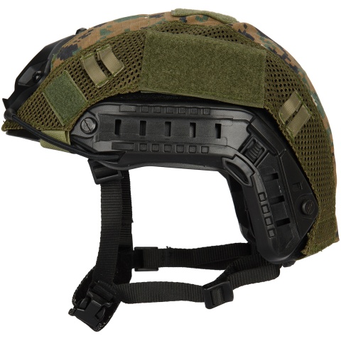 G-Force 1000D Nylon Polyester Bump Helmet Cover (Color: Woodland Digital)