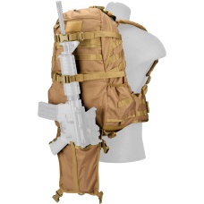 Lancer Tactical 600D EDC FAST Airsoft MOLLE Backpack - KHAKI