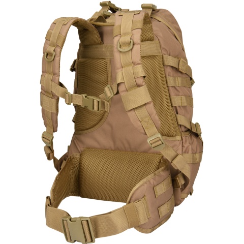 Lancer Tactical 600D EDC FAST Airsoft MOLLE Backpack - KHAKI