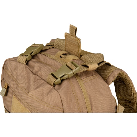 Lancer Tactical 600D EDC FAST Airsoft MOLLE Backpack - KHAKI