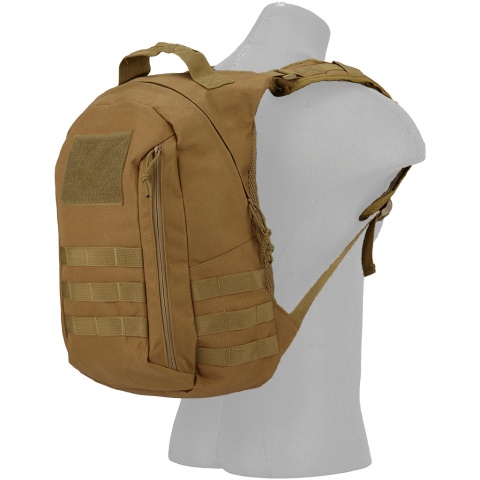 Lancer Tactical MOLLE Adhesion Scout Arms Backpack - COYOTE BROWN