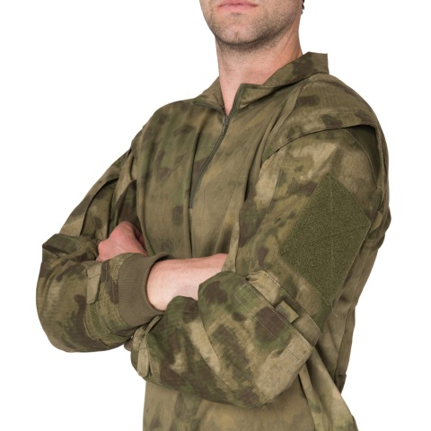 Lancer Tactical Shoulder Armor Breathable Jersey - FOLIAGE GREEN