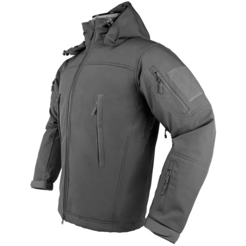 NcStar Delta Zulu Polyester Micro Fleece Jacket (Color: Urban Gray)