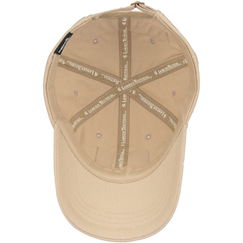 Lancer Tactical Scout Adhesion Morale Cap w/ Strapback - LIGHT TAN