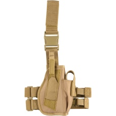 Lancer Tactical Airsoft Nylon Drop Leg Holster - KHAKI