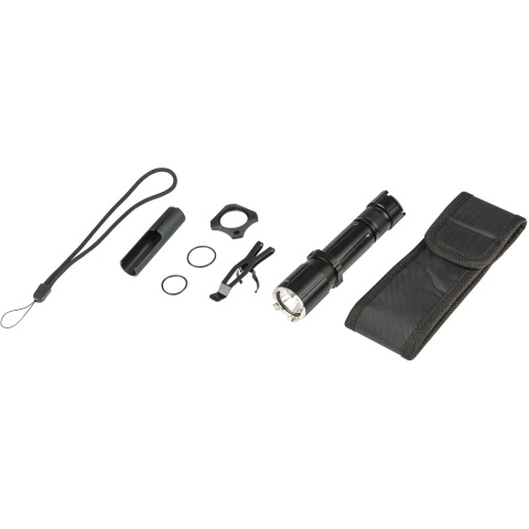 OPSMEN Tactical 1000-Lumen Self Defense Light - BLACK