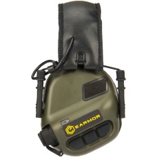 Earmor M31 Electronic Hearing Headphones w/ NATO Input  - FOLIAGE GREEN