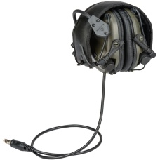 Earmor M32 Electronic Tactical Earmuffs w/ NATO Input  - FOLIAGE GREEN