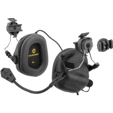Earmor M32H Tactical Earmuffs for FAST MT Helmets - BLACK