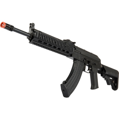 LCT Airsoft Stamped Steel TX-MIG AEG Rifle w/ Crane Stock - BLACK