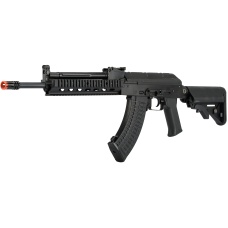 LCT Airsoft Stamped Steel TX-MIG AEG Rifle w/ Crane Stock - BLACK
