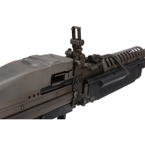 LCT Full Steel M60VN AEG Airsoft Light Machine Gun - BLACK