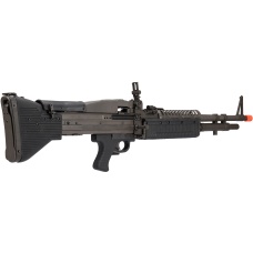 LCT Full Steel M60VN AEG Airsoft Light Machine Gun - BLACK